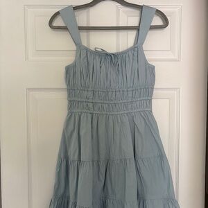 NWT Aritzia Sunday Best Martine Dress in Dew Blue